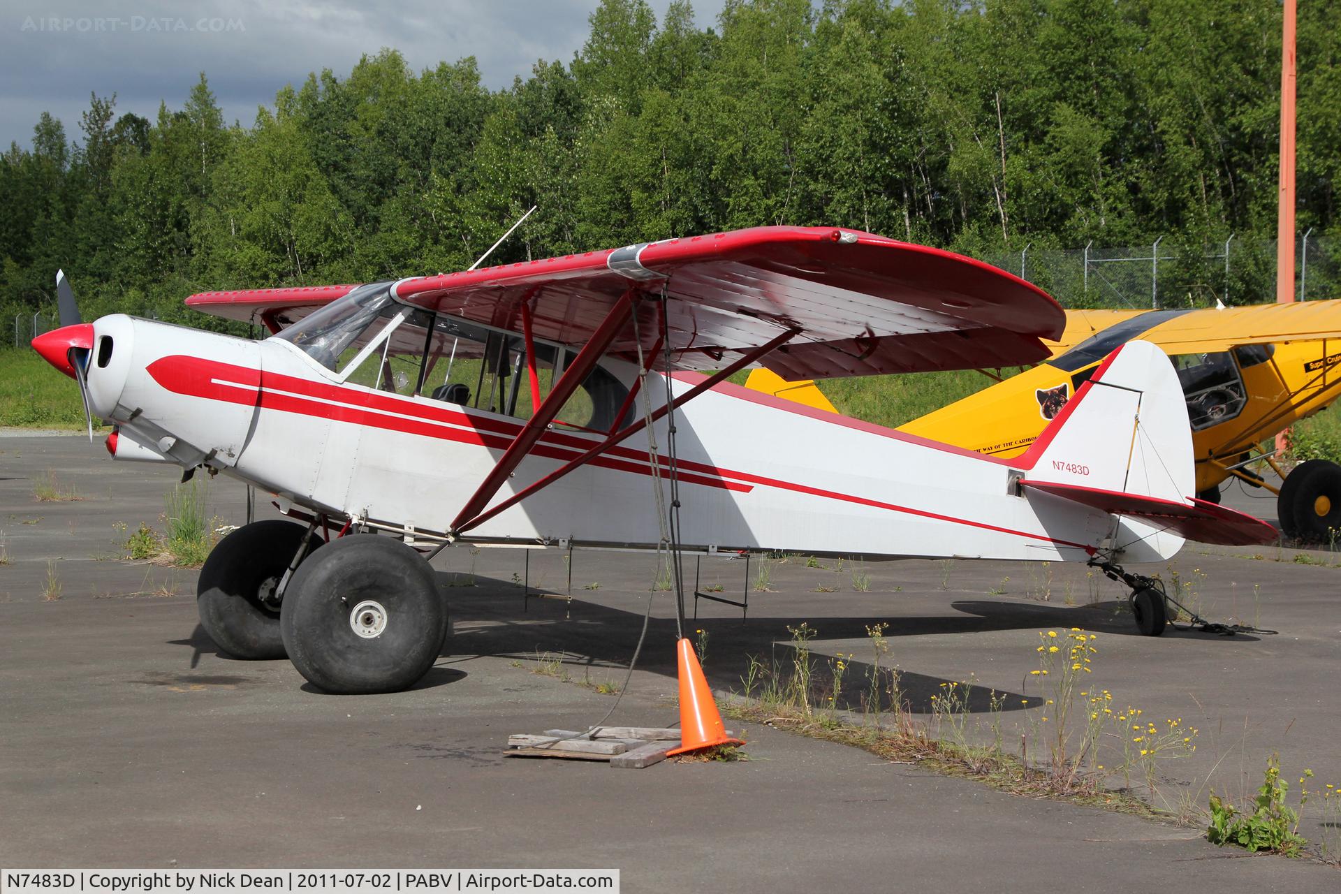 N7483D, 1957 Piper PA-18-150 Super Cub C/N 18-5820, PABV/BCV
