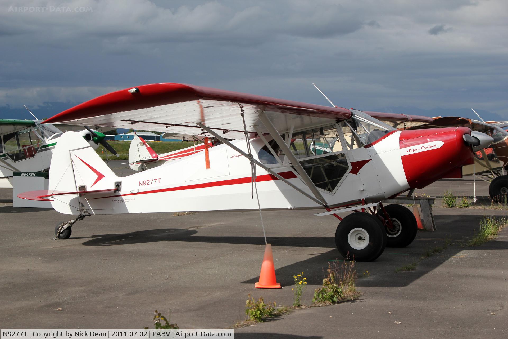 N9277T, 1946 Piper PA-12 Super Cruiser C/N 12-157, PABV/BCV