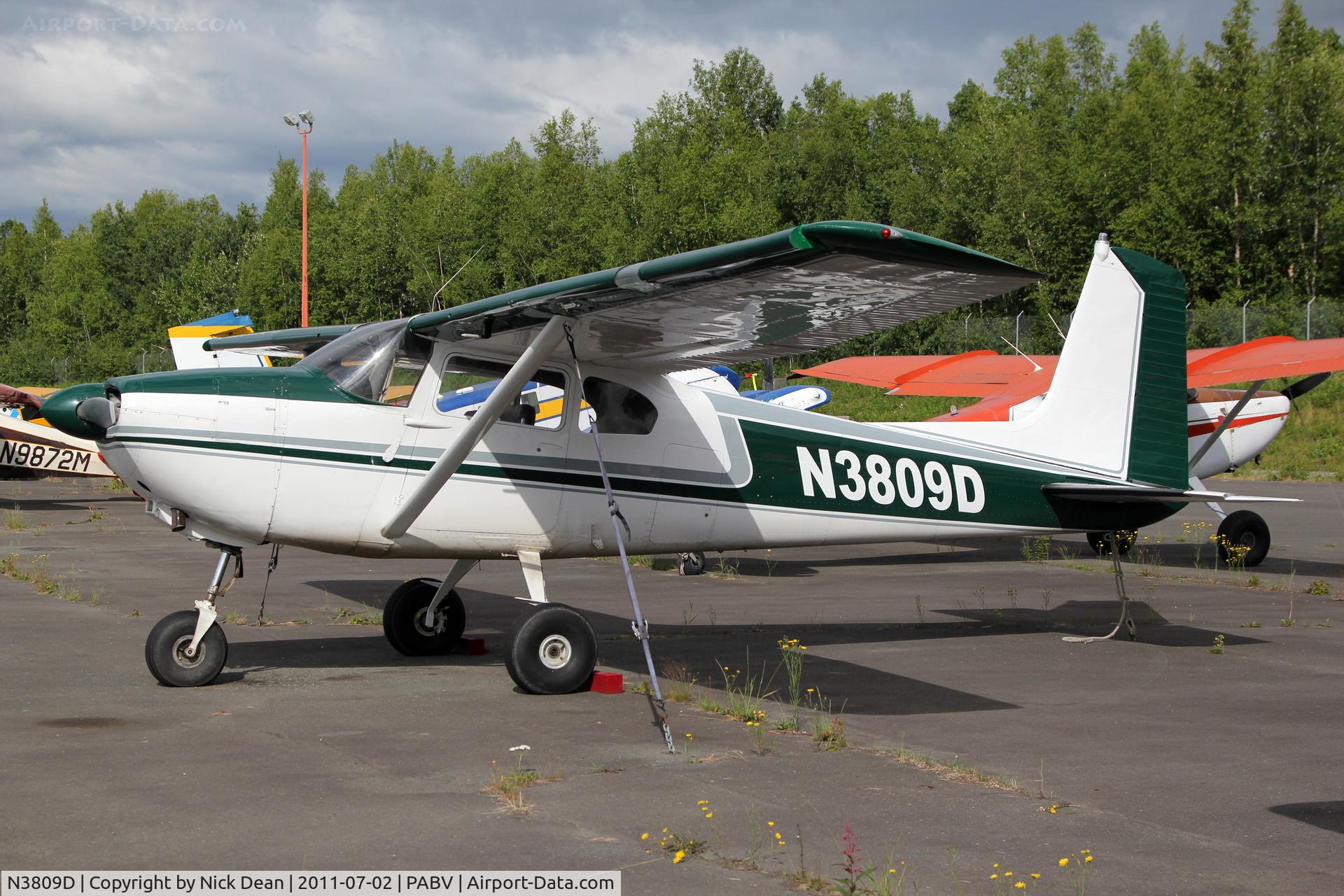 N3809D, 1957 Cessna 182A Skylane C/N 34509, PABV/BCV