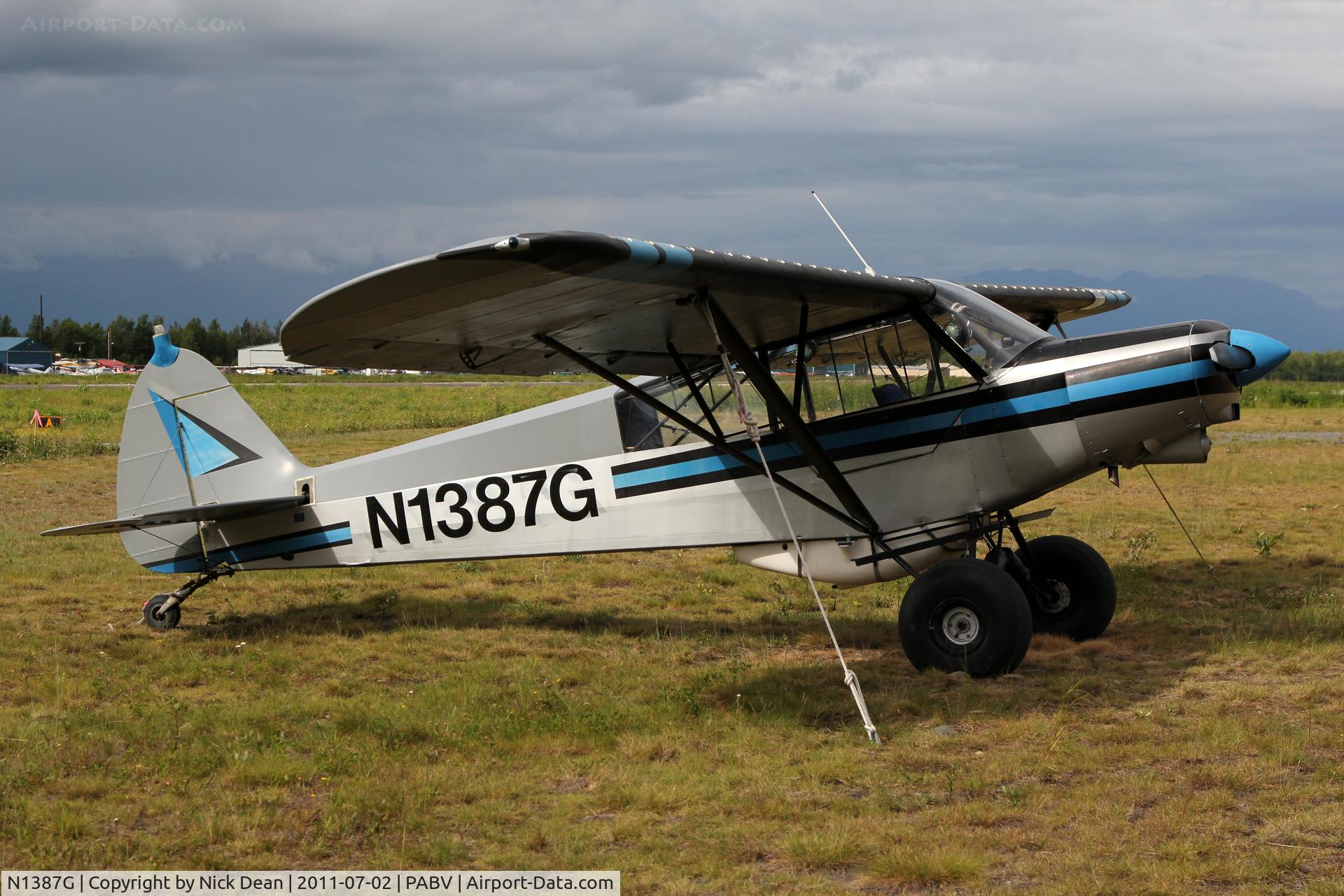 N1387G, 1954 Piper PA-18-135 Super Cub C/N 18-3521, PABV/BCV
