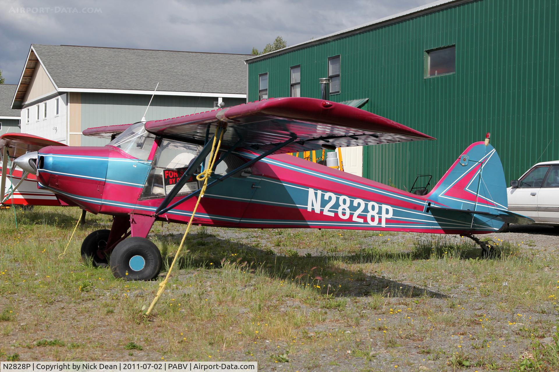 N2828P, 1955 Piper PA-22 C/N 22-3121, PABV/BCV