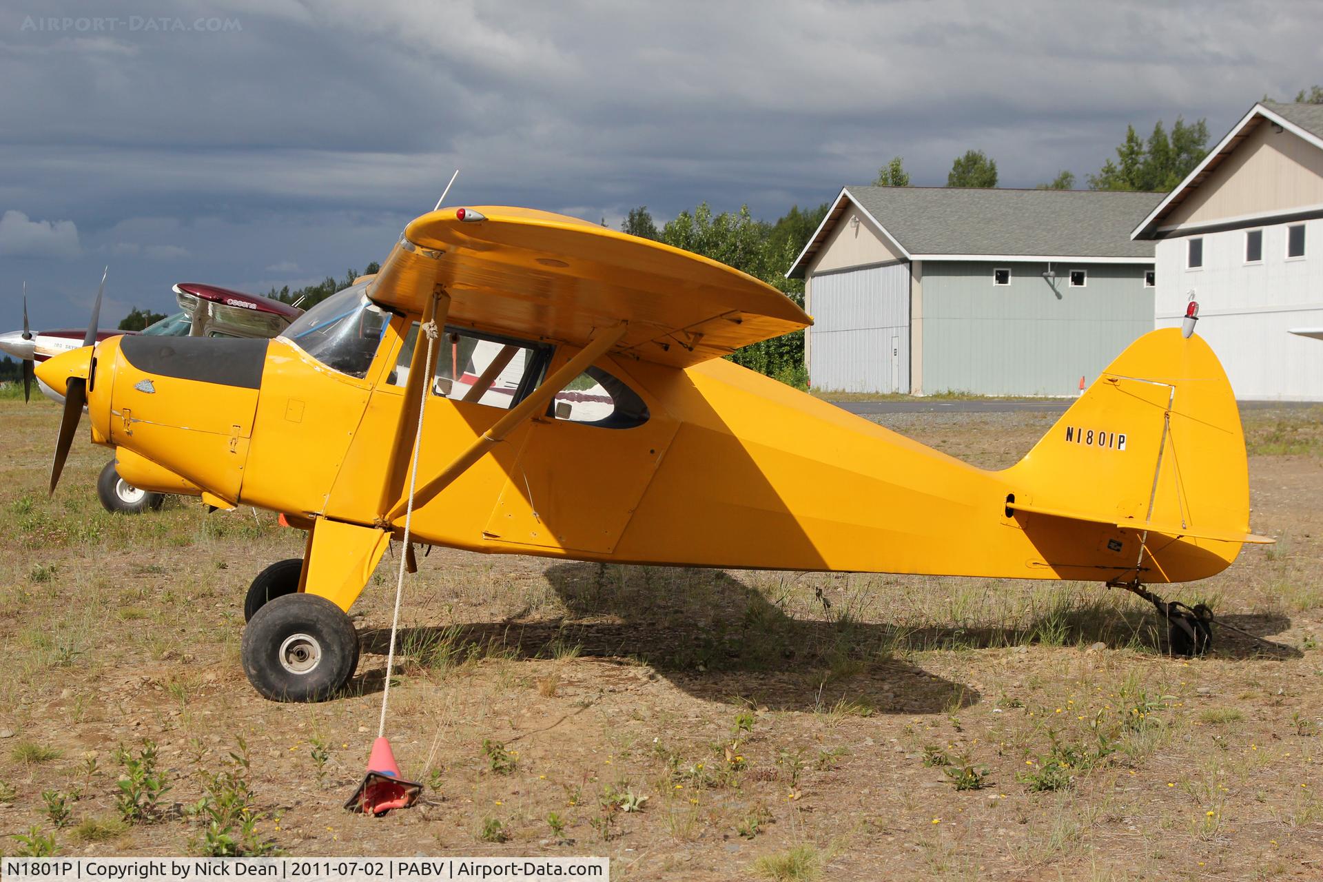 N1801P, 1955 Piper PA-22-150 C/N 22-2579, PABV/BCV