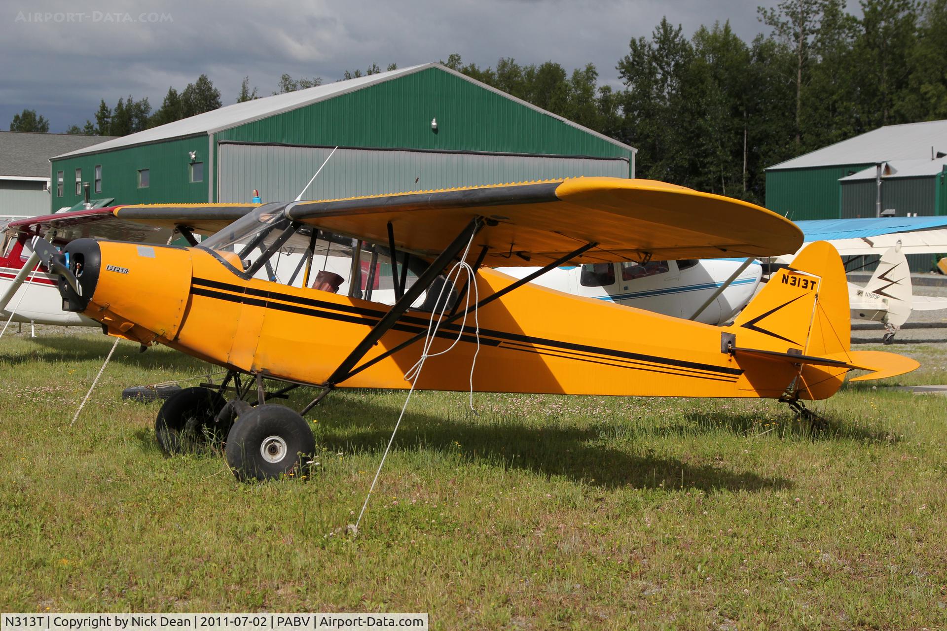 N313T, 1953 Piper PA-18-105 SPECIAL C/N 18-2427, PABV/BCV