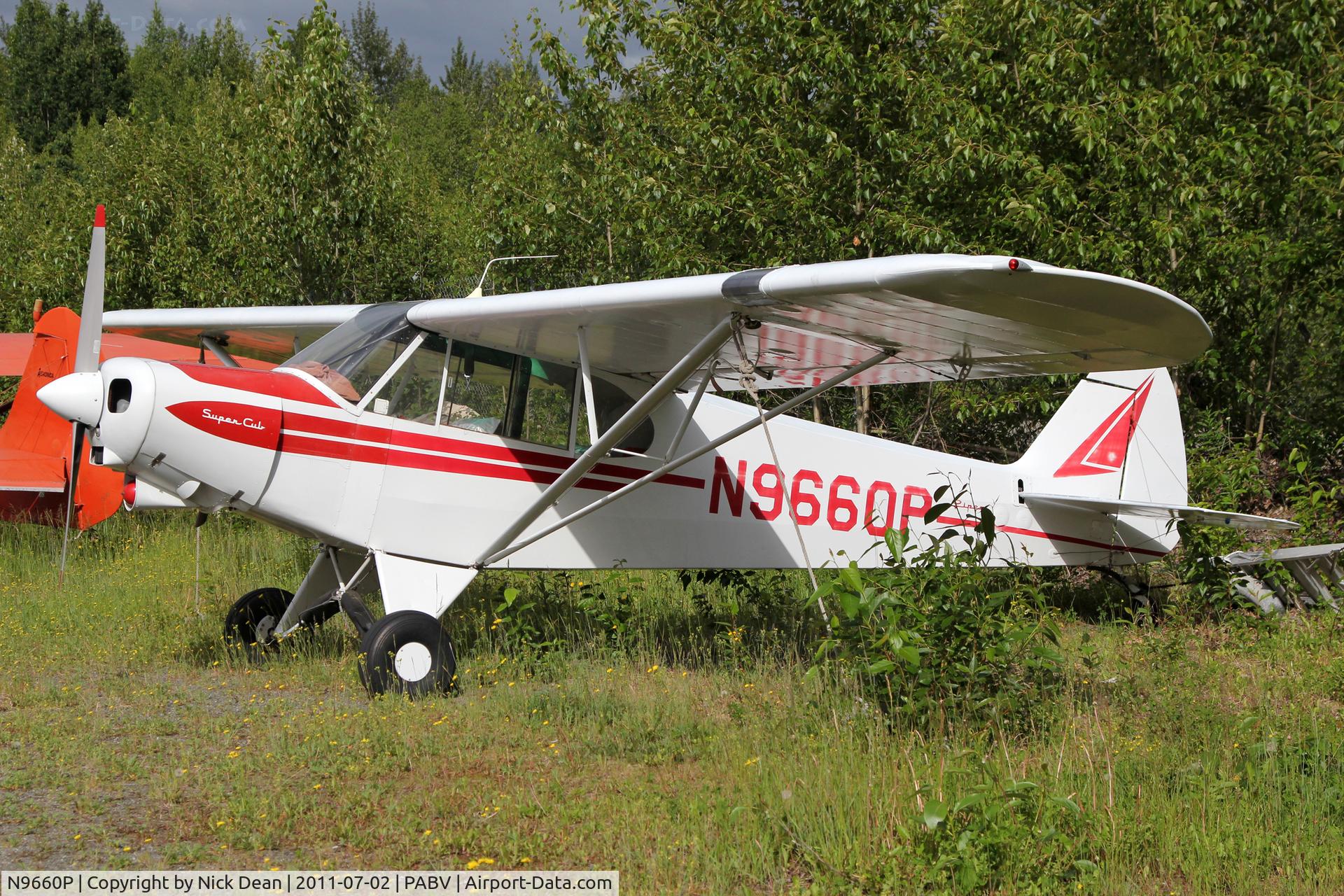 N9660P, 1976 Piper PA-18-150 Super Cub C/N 18-7509004, PABV/BCV