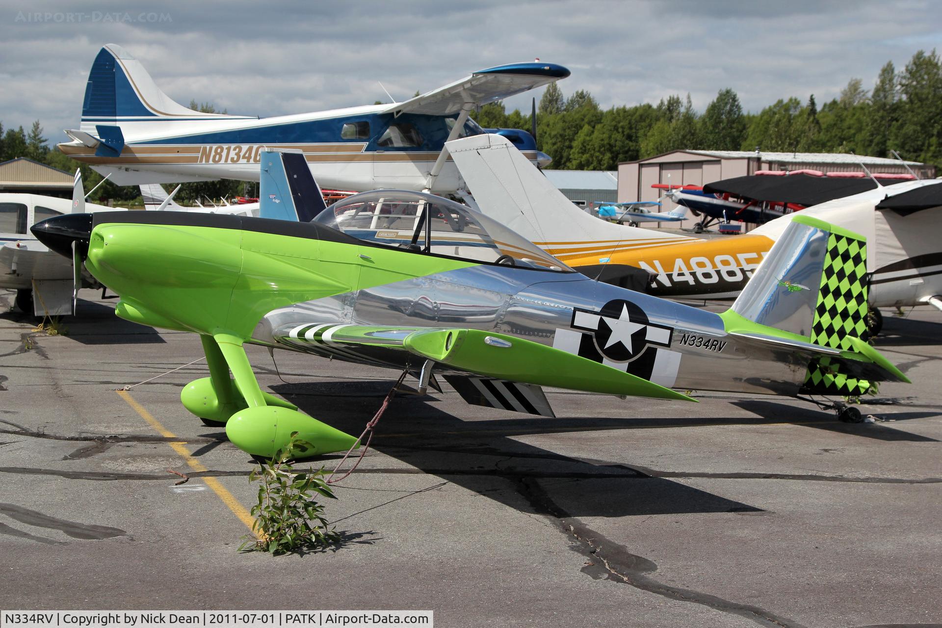 N334RV, Vans RV-4 C/N 4480, PATK/TKA