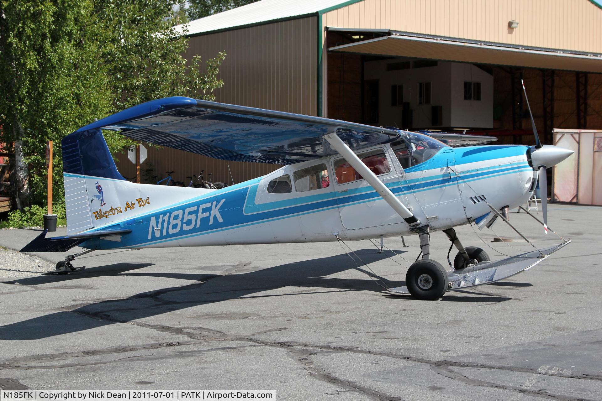 N185FK, 1974 Cessna A185F Skywagon 185 C/N 18502513, PATK/TKA