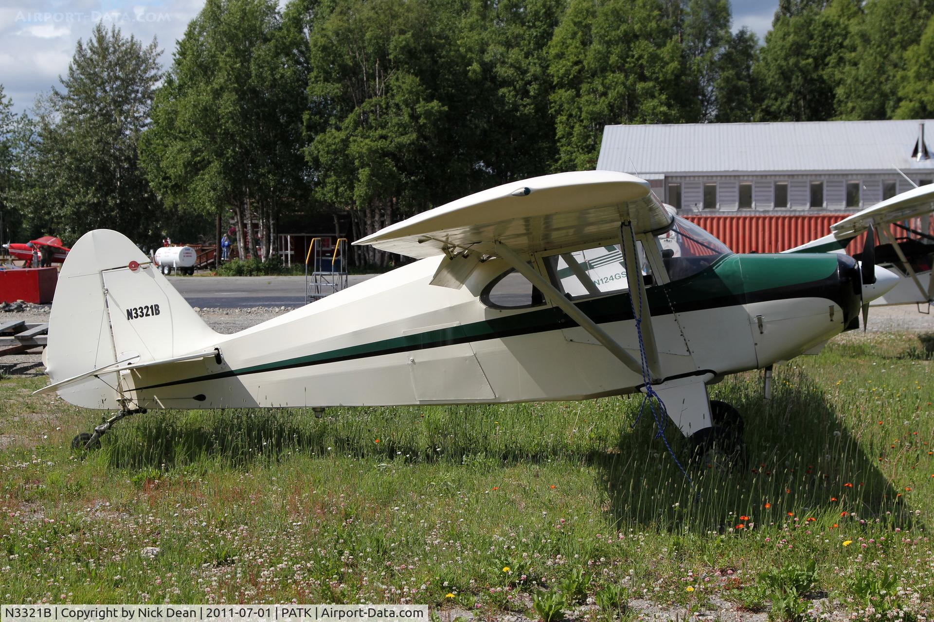 N3321B, 1954 Piper PA-22-150 Tri-Pacer C/N 22-2136, PATK/TKA
