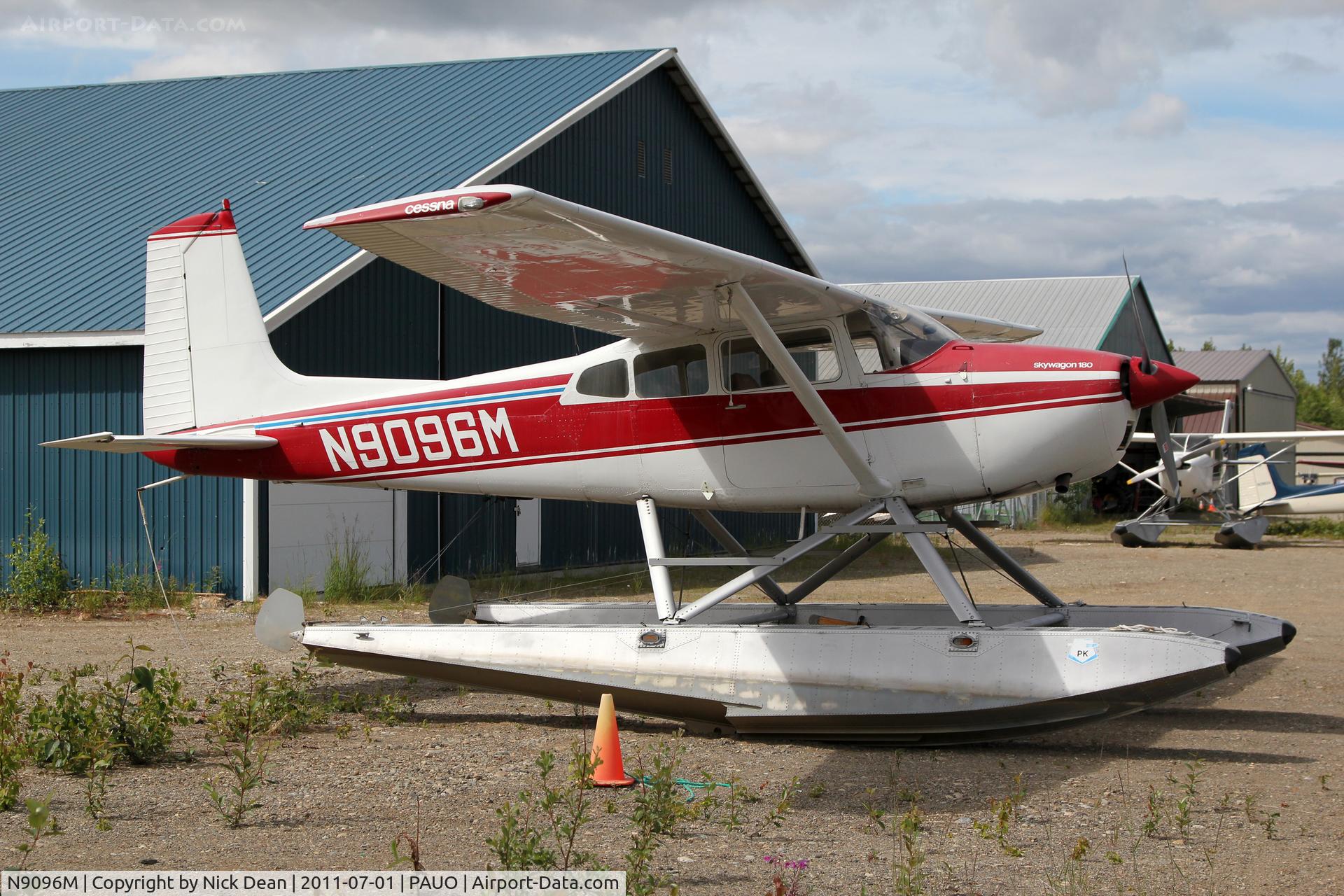 N9096M, 1971 Cessna 180H Skywagon C/N 18052196, PAUO/UUO