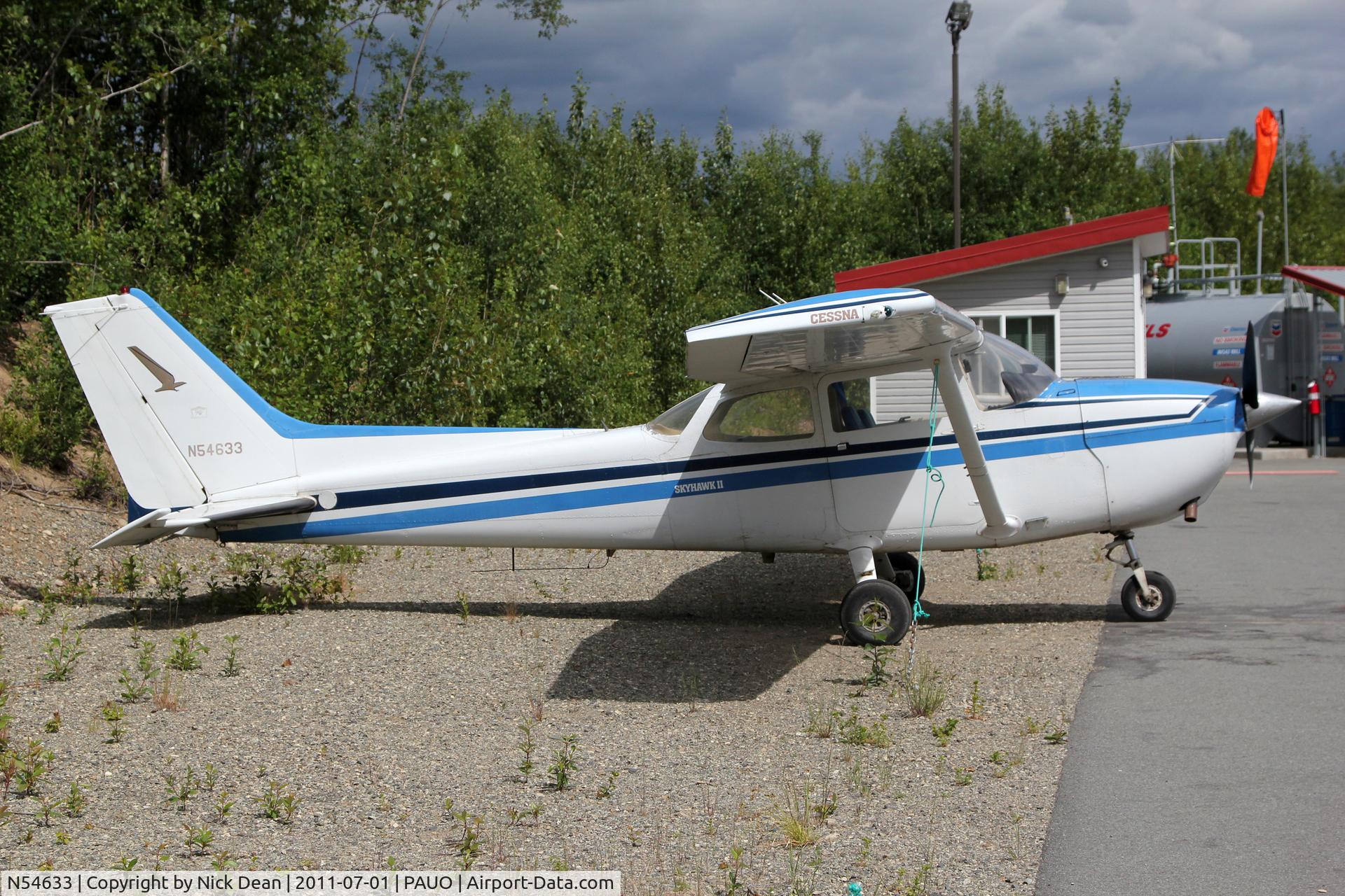 N54633, 1981 Cessna 172P C/N 17275016, PAUO/UUO
