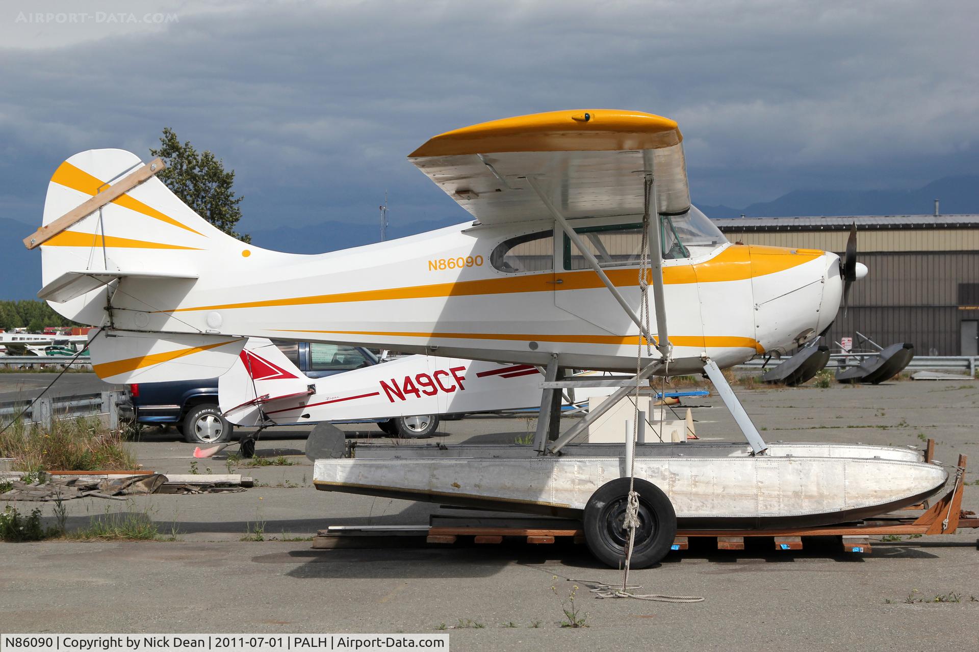 N86090, 1946 Aeronca 11AC Chief C/N 11AC-513, PALH/LHD