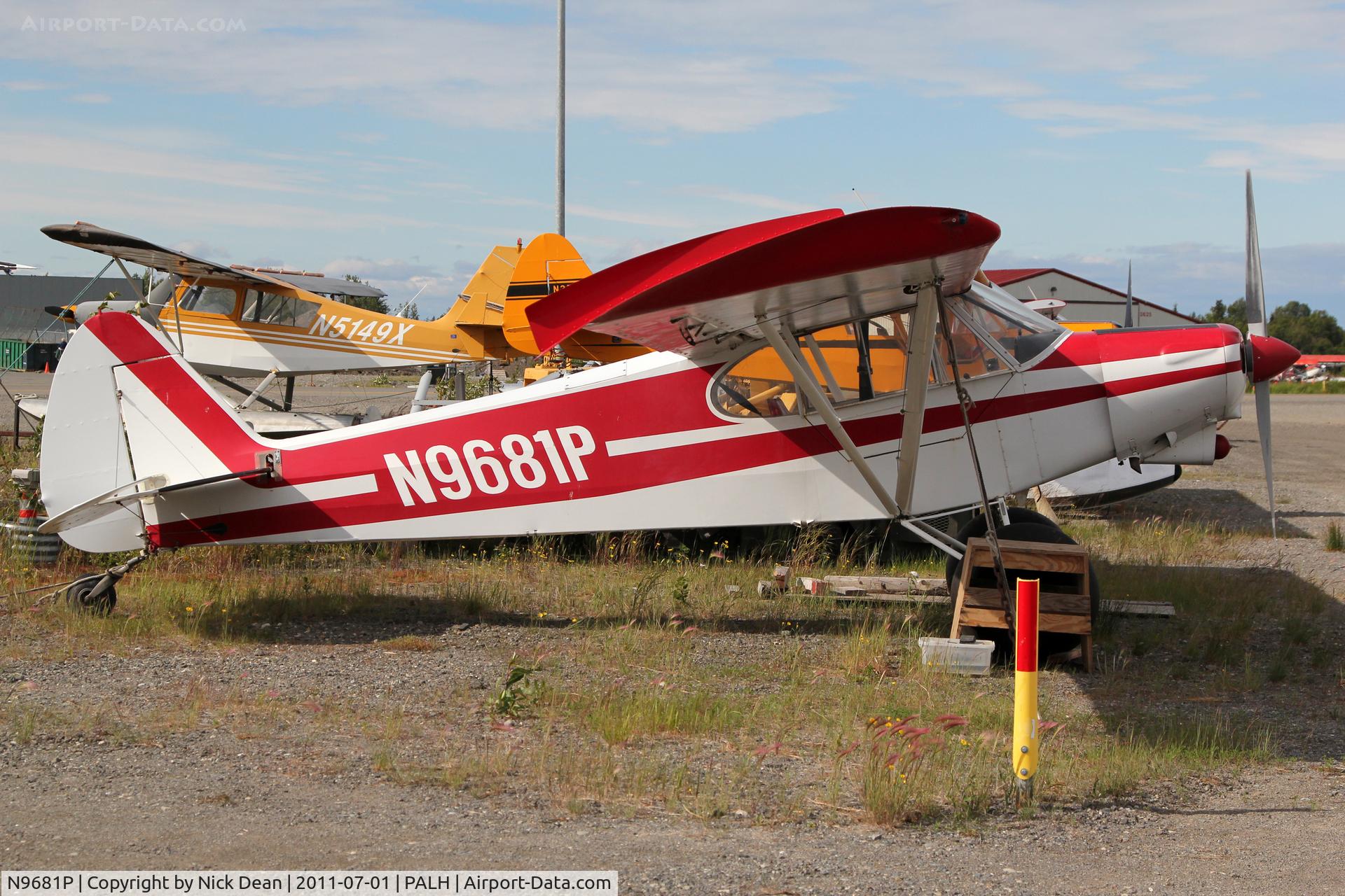N9681P, 1974 Piper PA-18-150 Super Cub C/N 18-7509018, PALH/LHD