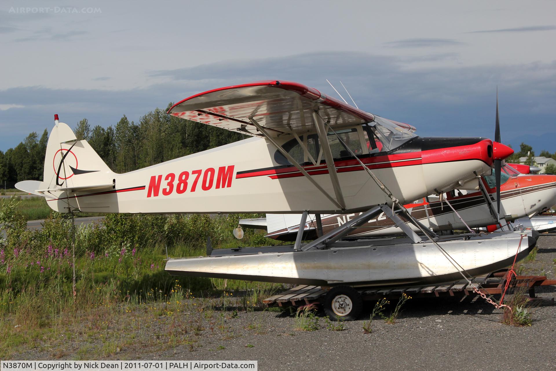 N3870M, 1947 Piper PA-12 Super Cruiser C/N 12-2789, PALH/LHD