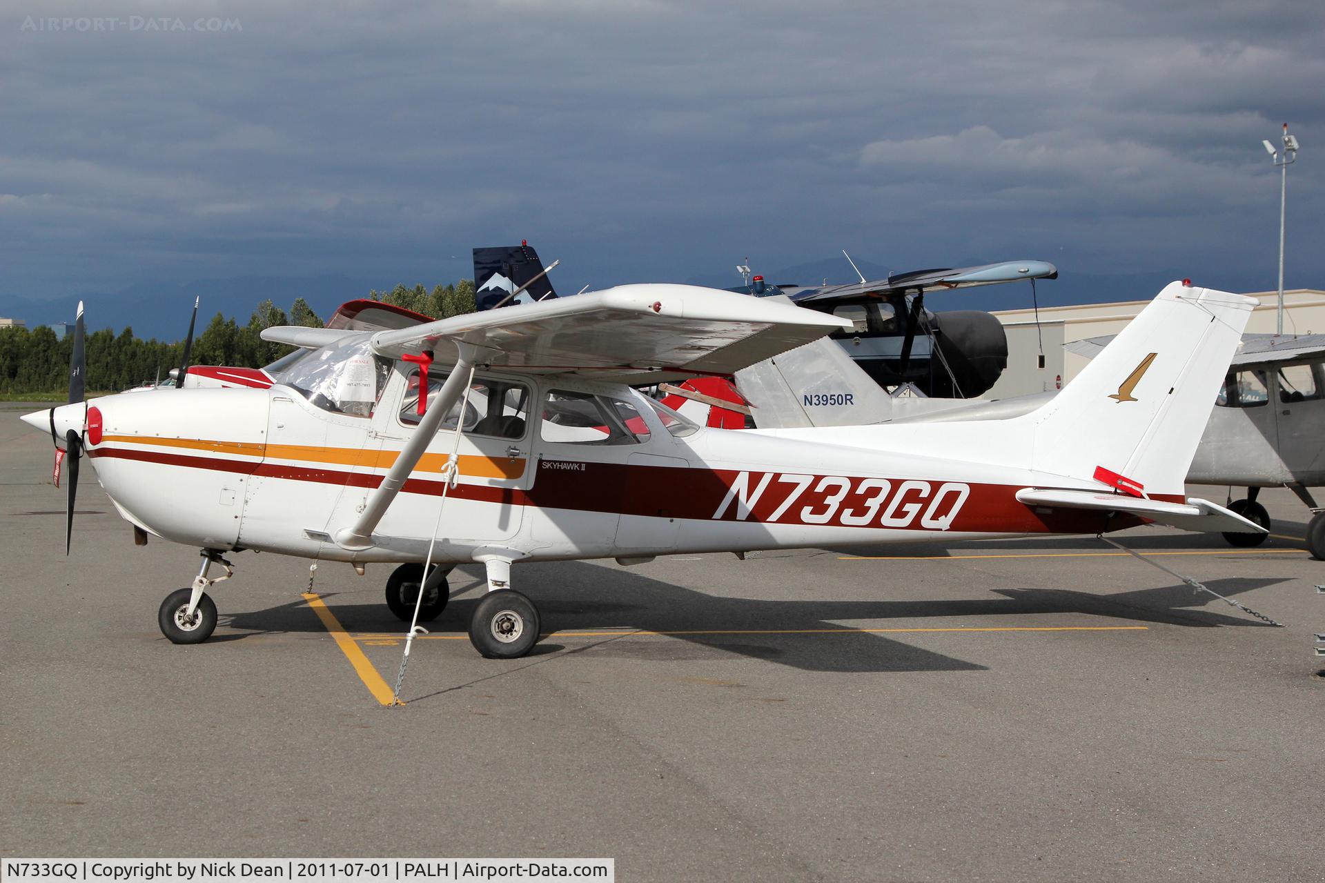 N733GQ, 1976 Cessna 172N C/N 17268287, PALH/LHD