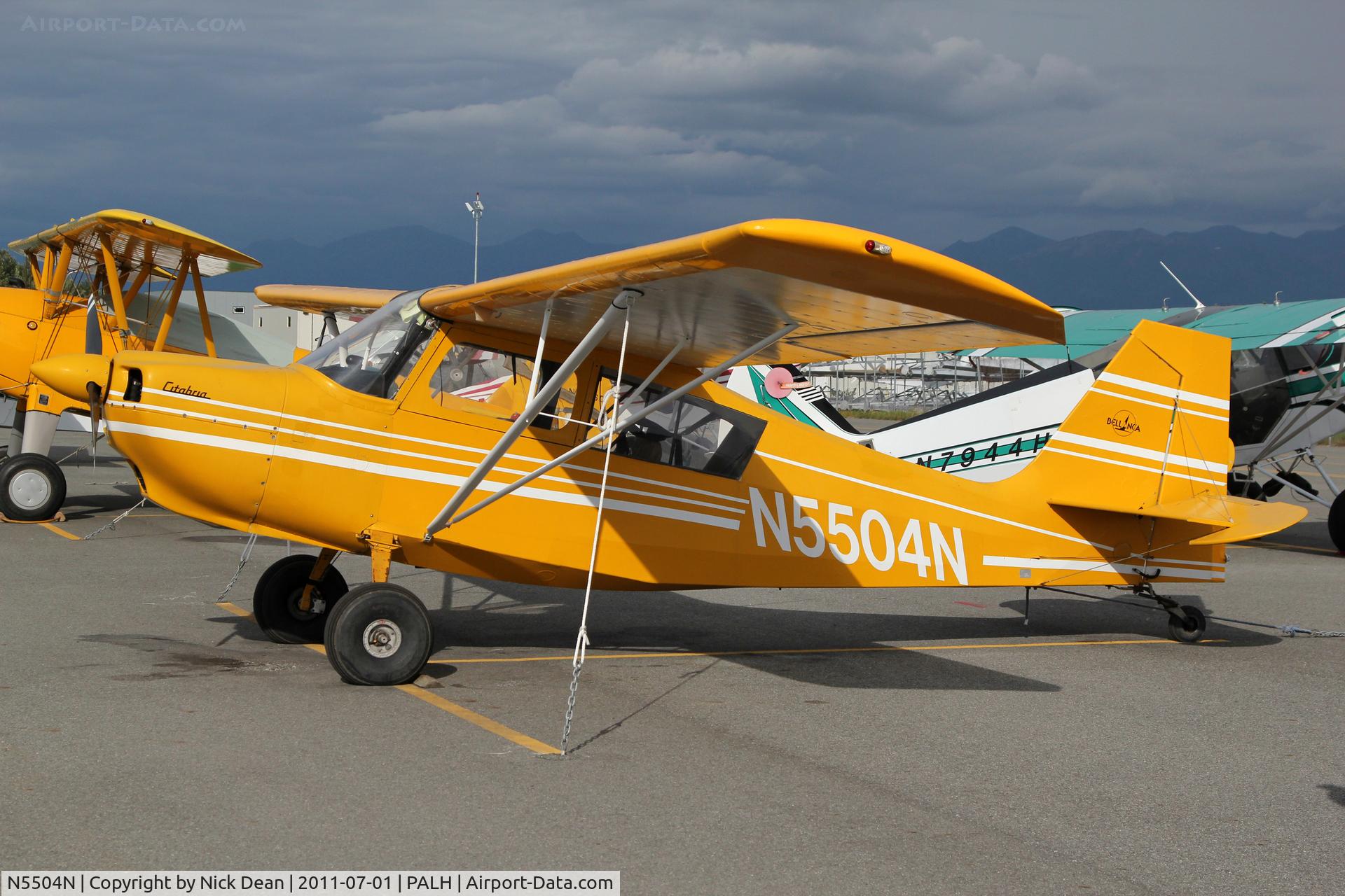 N5504N, 1978 Bellanca 7ECA Citabria C/N 1264-78, PALH/LHD