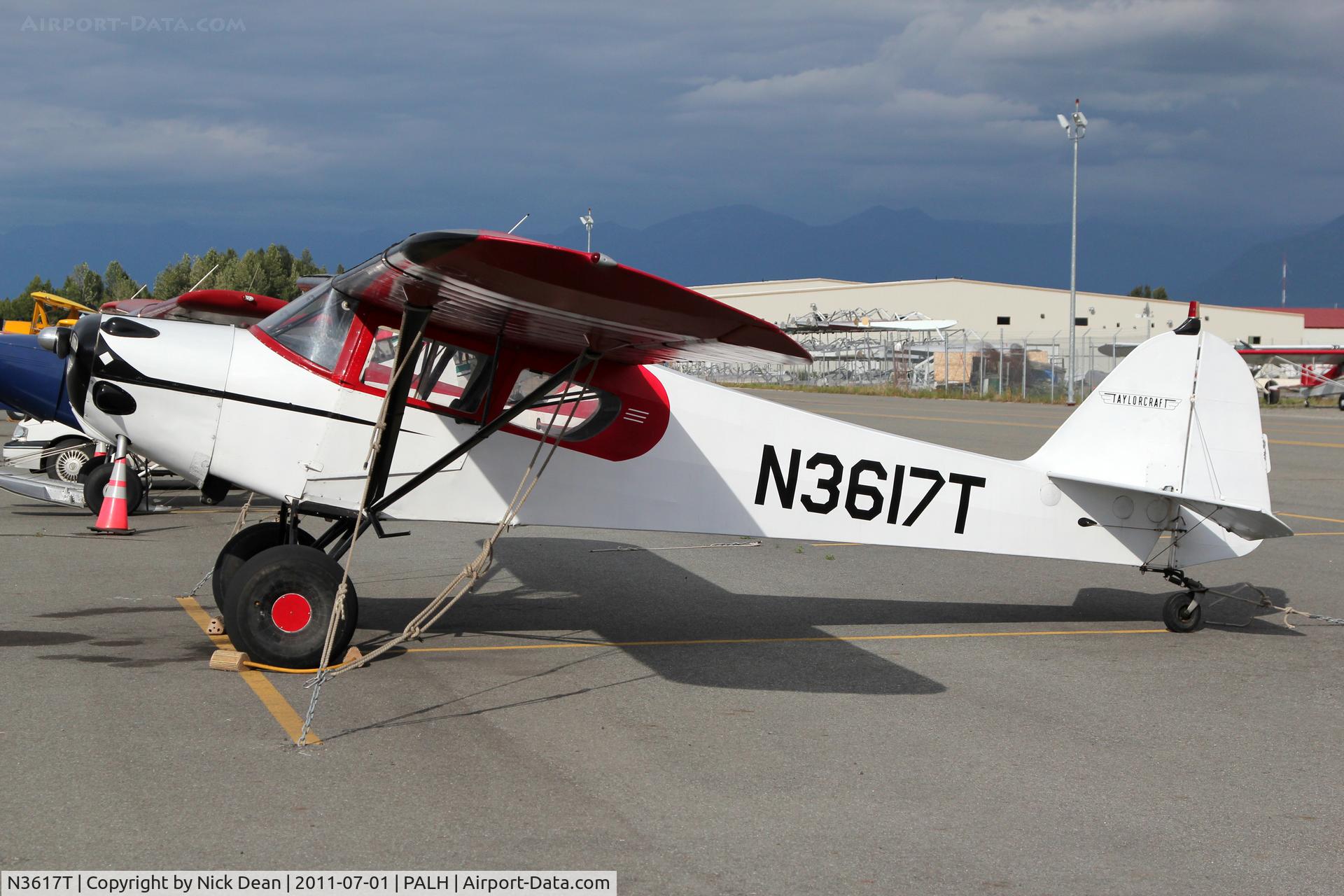 N3617T, 1976 Taylorcraft F-19 Sportsman C/N F-071, PALH/LHD