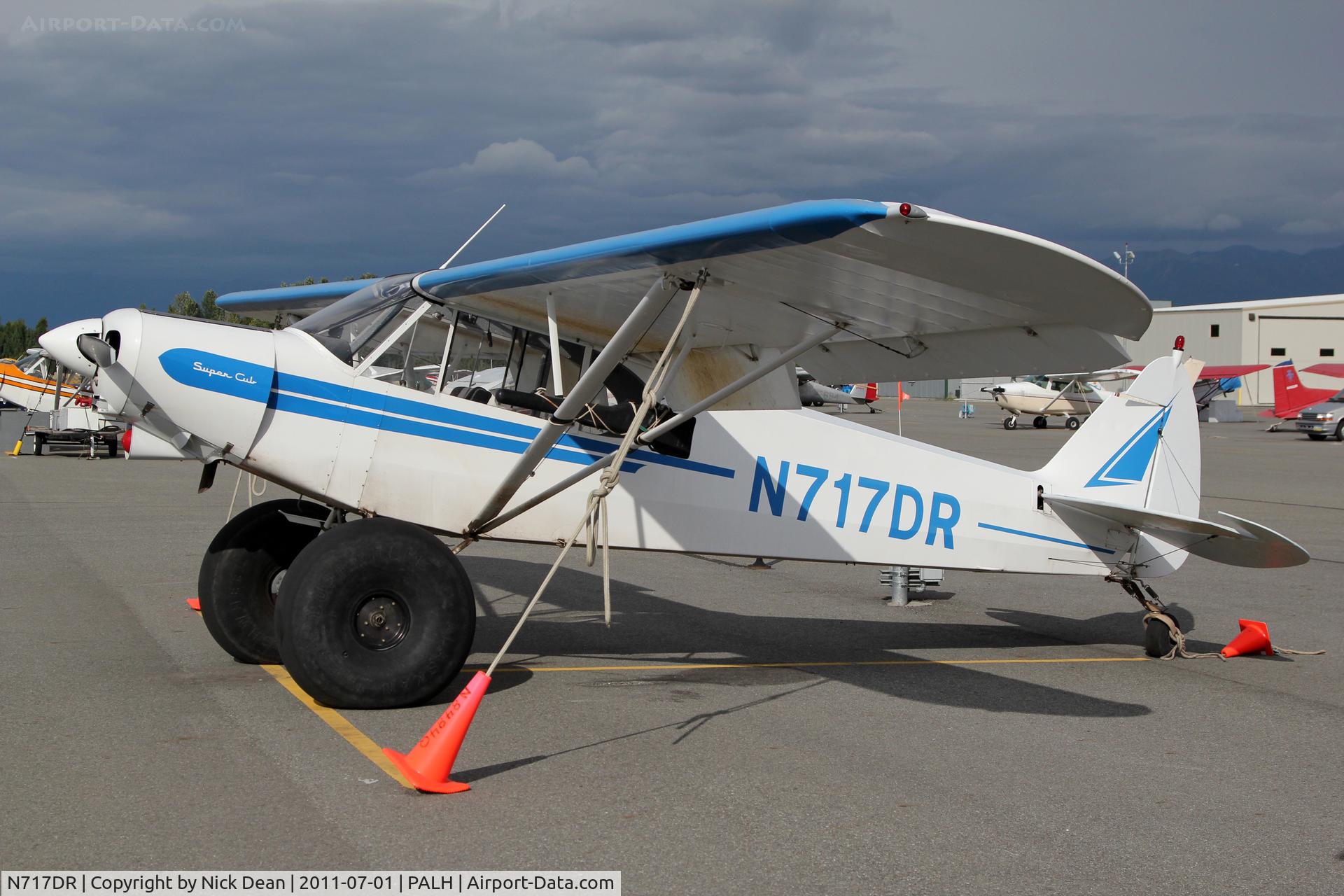 N717DR, 1955 Piper PA-18-150 Super Cub C/N 18-4387, PALH/LHD