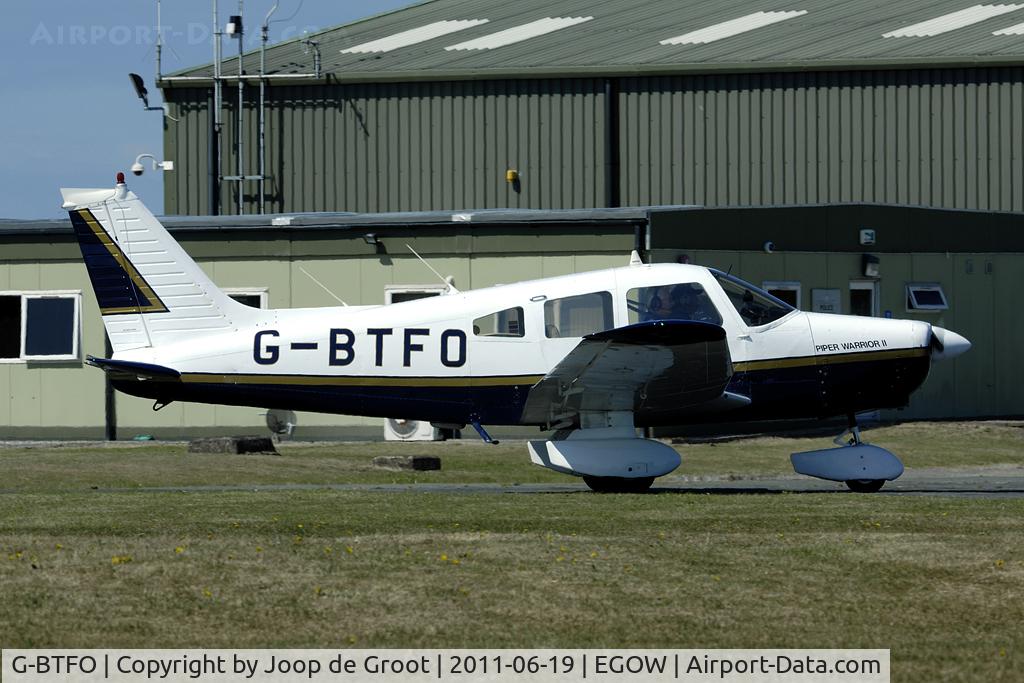 G-BTFO, 1978 Piper PA-28-161 Cherokee Warrior II C/N 28-7816580, another civil aircraft on this military base.