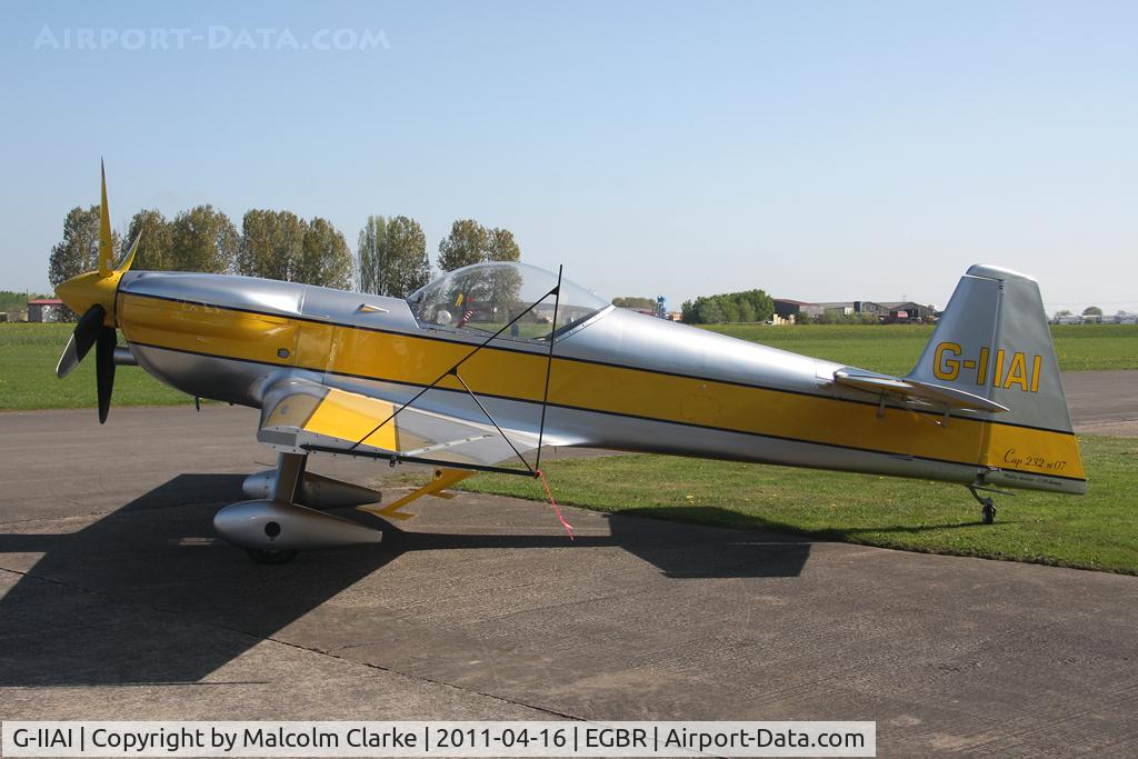 G-IIAI, 1995 Mudry CAP-232 C/N 07, Mudrt CAP 232 at Breighton Airfield in April 2011.