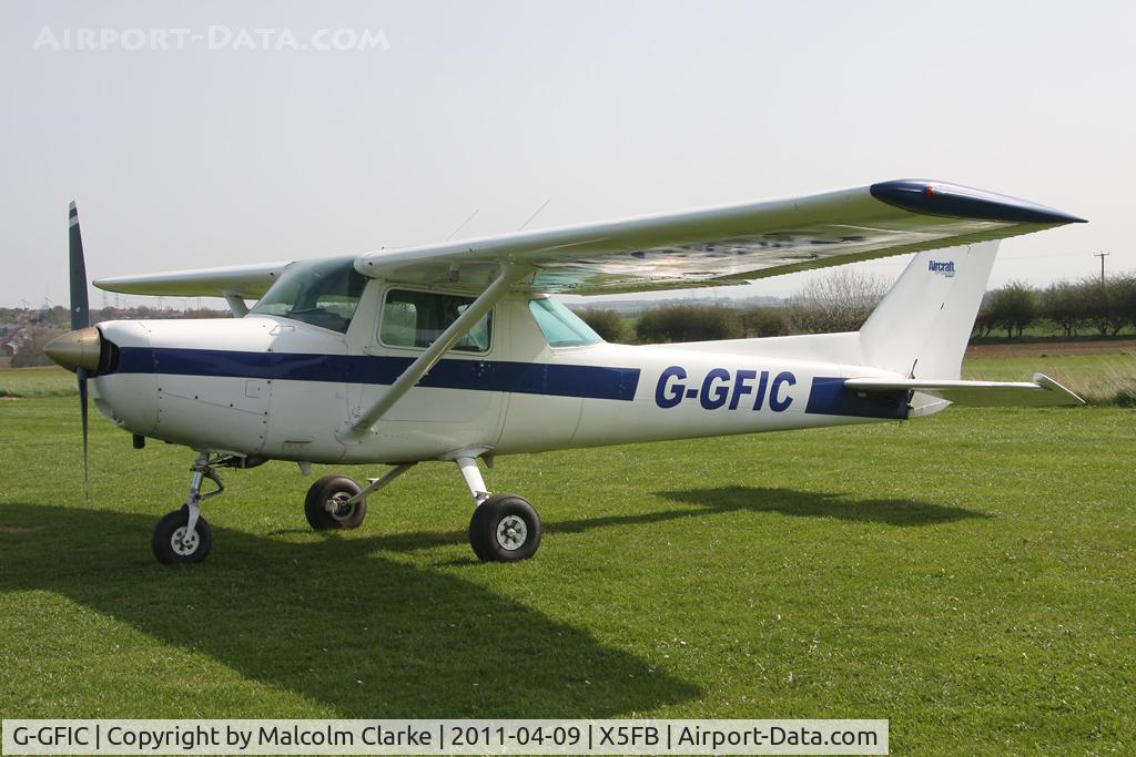 G-GFIC, 1978 Cessna 152 C/N 152-81672, Cessna 15 at Fishburn Airport in April 2011.