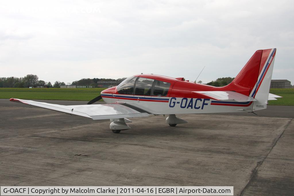 G-OACF, 2003 Robin DR-400-180 Regent Regent C/N 2534, Robin DR400-180 at Breighton Airfield in April 2011.