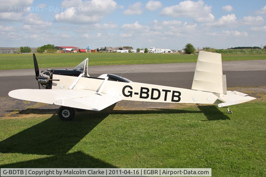 G-BDTB, 1981 Evans VP-1 Series 2 Volksplane C/N PFA 7009, Evans VP-1 at Breighton Airfield in April 2011.