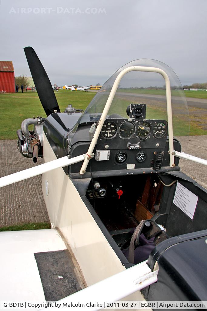 G-BDTB, 1981 Evans VP-1 Series 2 Volksplane C/N PFA 7009, Evans VP-1 at Breighton Airfield in March 2011.