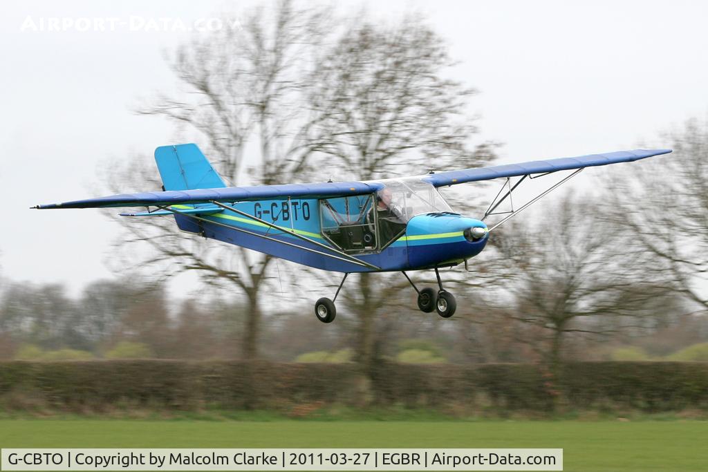 G-CBTO, 2002 Rans S-6ES Coyote II C/N PFA 204-13910, Rans S-6ES-TR Coyote II at Breighton Airfield in March 2011.