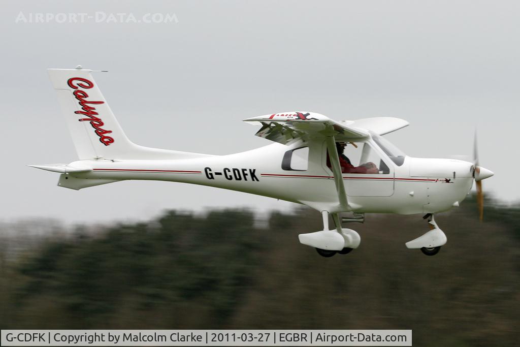 G-CDFK, 2006 Jabiru UL-450 Calypso C/N PFA 274A-14144, Jabiru UL-450 at Breighton Airfield in March 2011.