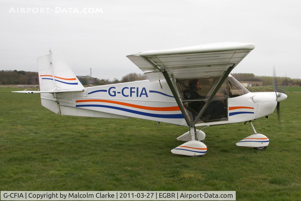 G-CFIA, 2008 Skyranger Swift 912S(1) C/N BMAA/HB/561, Skyranger Swift 912S(1) at Breighton Airfield in March 2011.