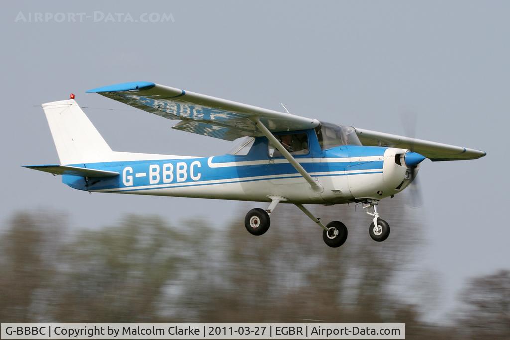 G-BBBC, 1973 Reims F150L C/N 0864, Reims F150L at Breighton Airfield in March 2011.