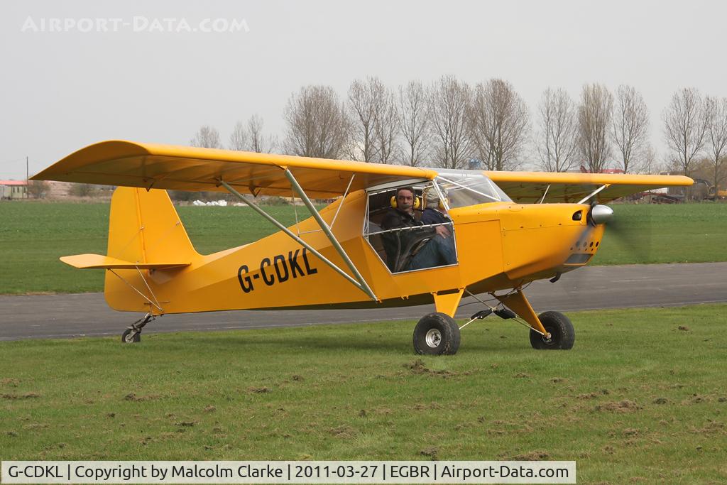 G-CDKL, 2005 Reality Escapade 912(2) C/N BMAA/HB/359, Reality Escapade 912-2 at Breighton Airfield in March 2011.