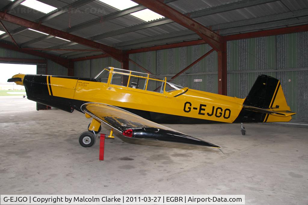 G-EJGO, 1958 Zlin Z-226 Trener C/N 199, Zlin Z-226 Trener at Breighton Airfield in March 2011.