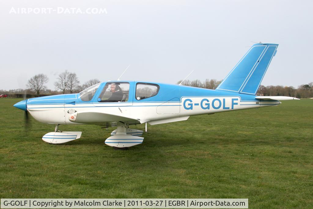 G-GOLF, 1982 Socata TB-10 Tobago C/N 250, Socata TB10 Tobago at Breighton Airfield in March 2011.
