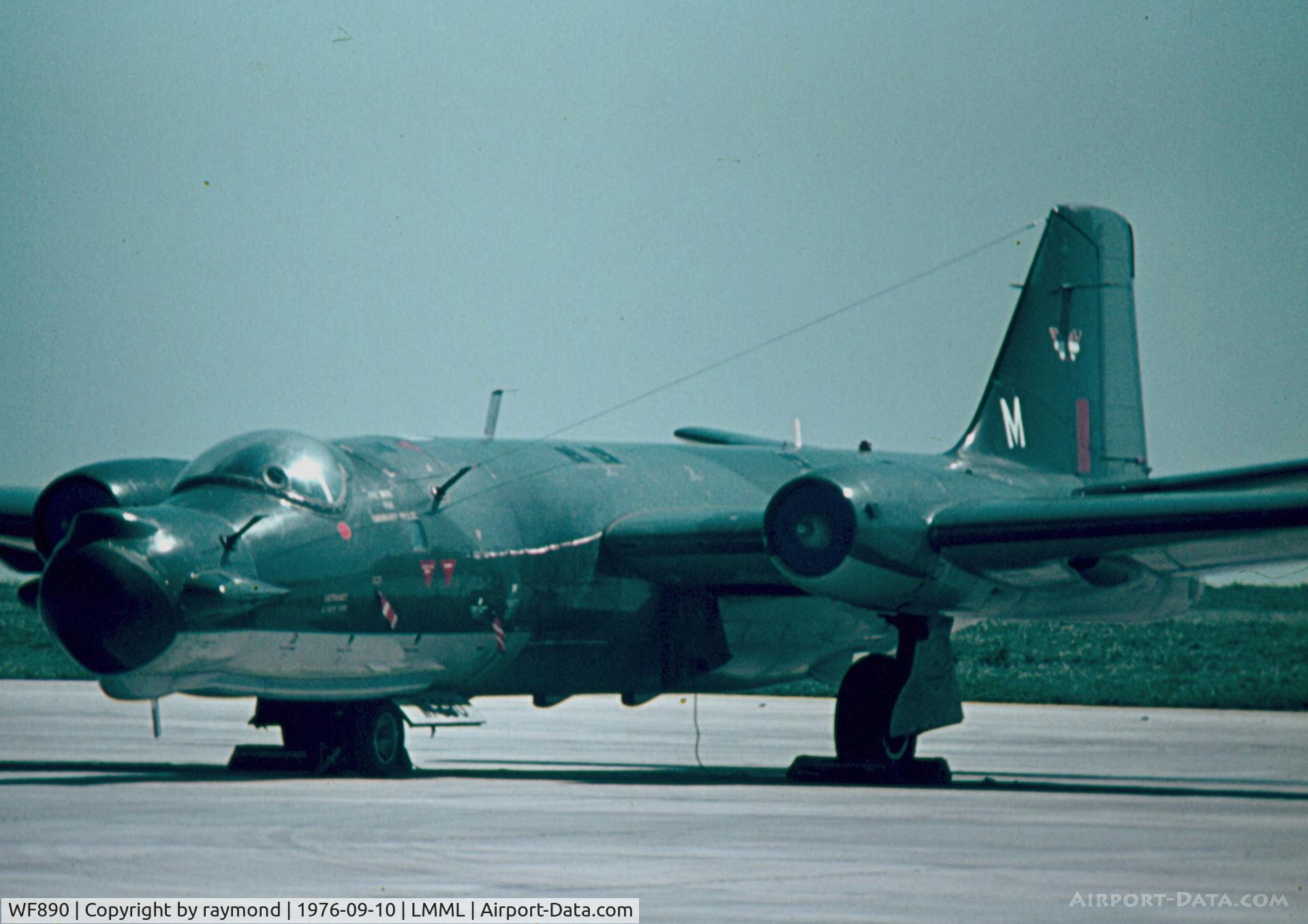 WF890, 1952 English Electric Canberra T.17 C/N EEP71091, Canberra T17 WF890/M 360Sqd RAF
