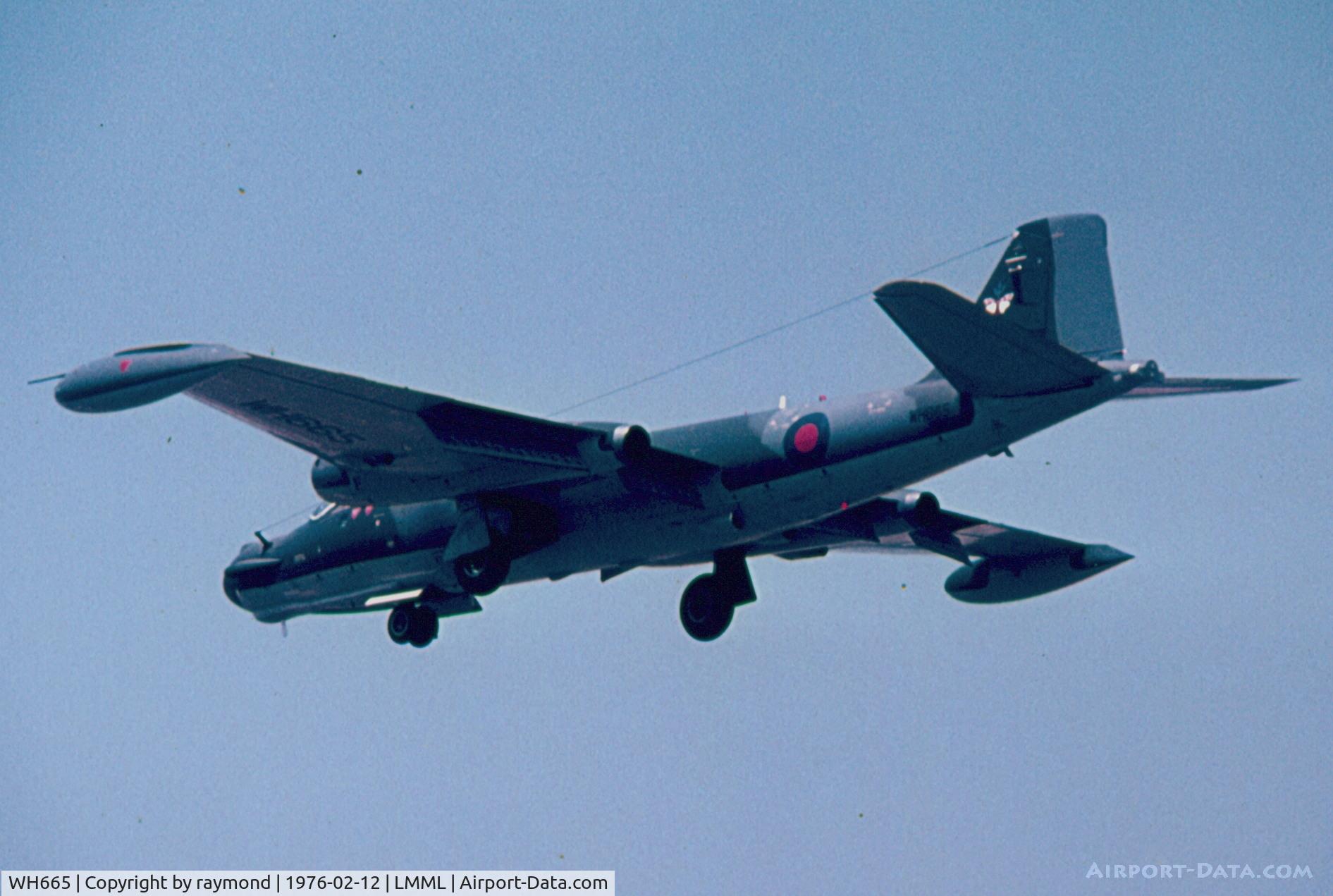 WH665, English Electric Canberra T.17 C/N EEP71141, Canberra T17 WH665/J 360Sqd RAF
