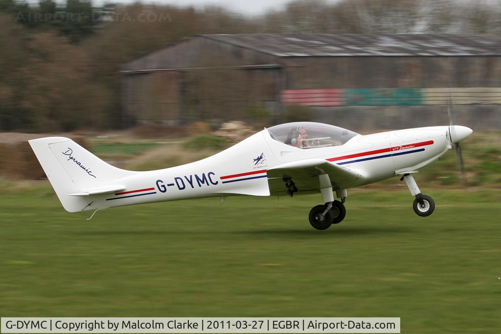 G-DYMC, 2007 Aerospool WT-9 UK Dynamic C/N DY200/2007, Aerospool WT-9 UK Dynamic at Breighton Airfield in March 2011.