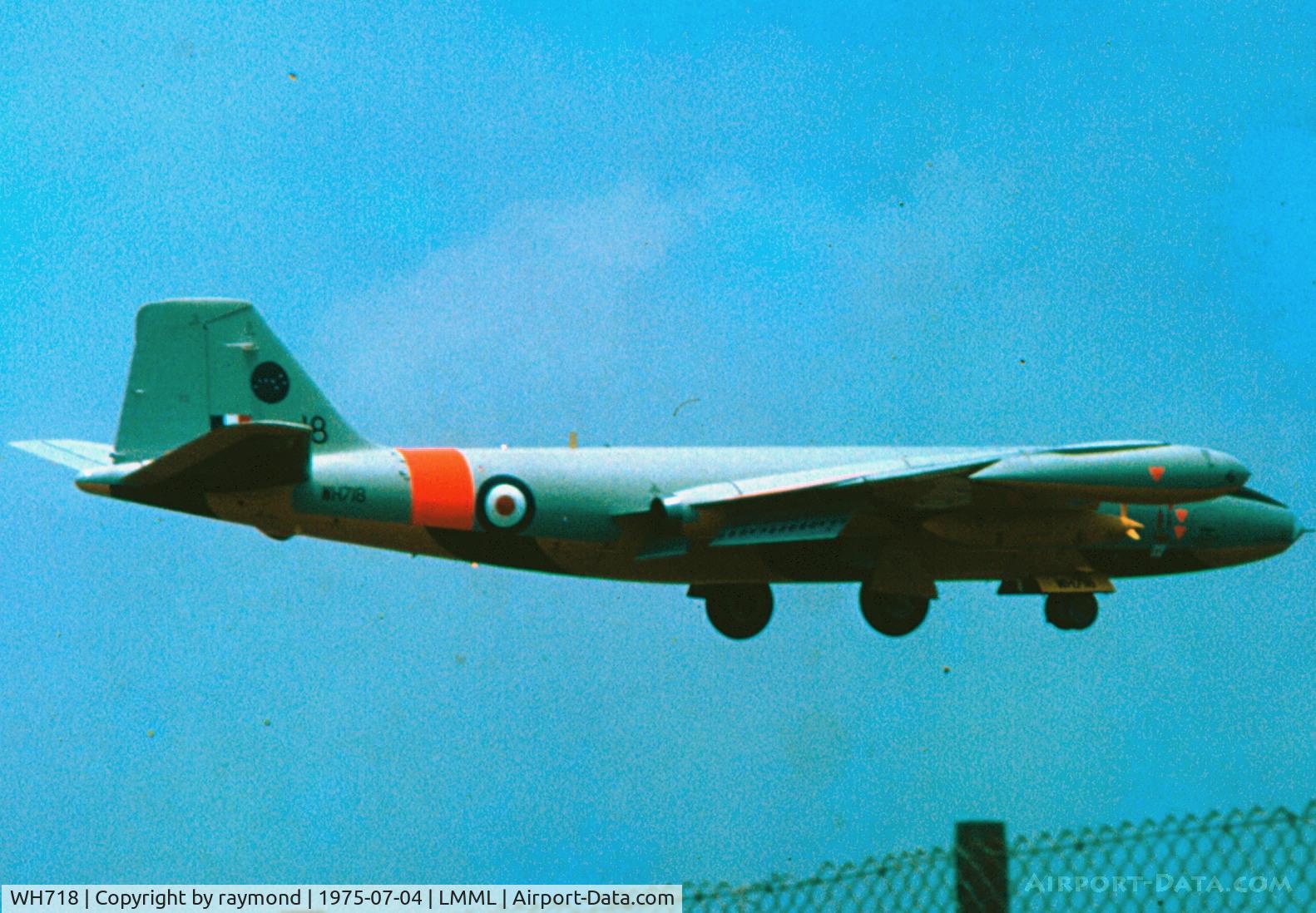 WH718, English Electric Canberra TT.18 C/N EEP71681, Canberra TT18 WH718/18 7Sqd RAF