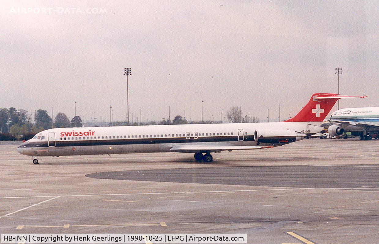 HB-INN, 1991 McDonnell Douglas MD-82 (DC-9-82) C/N 48012, Swissair