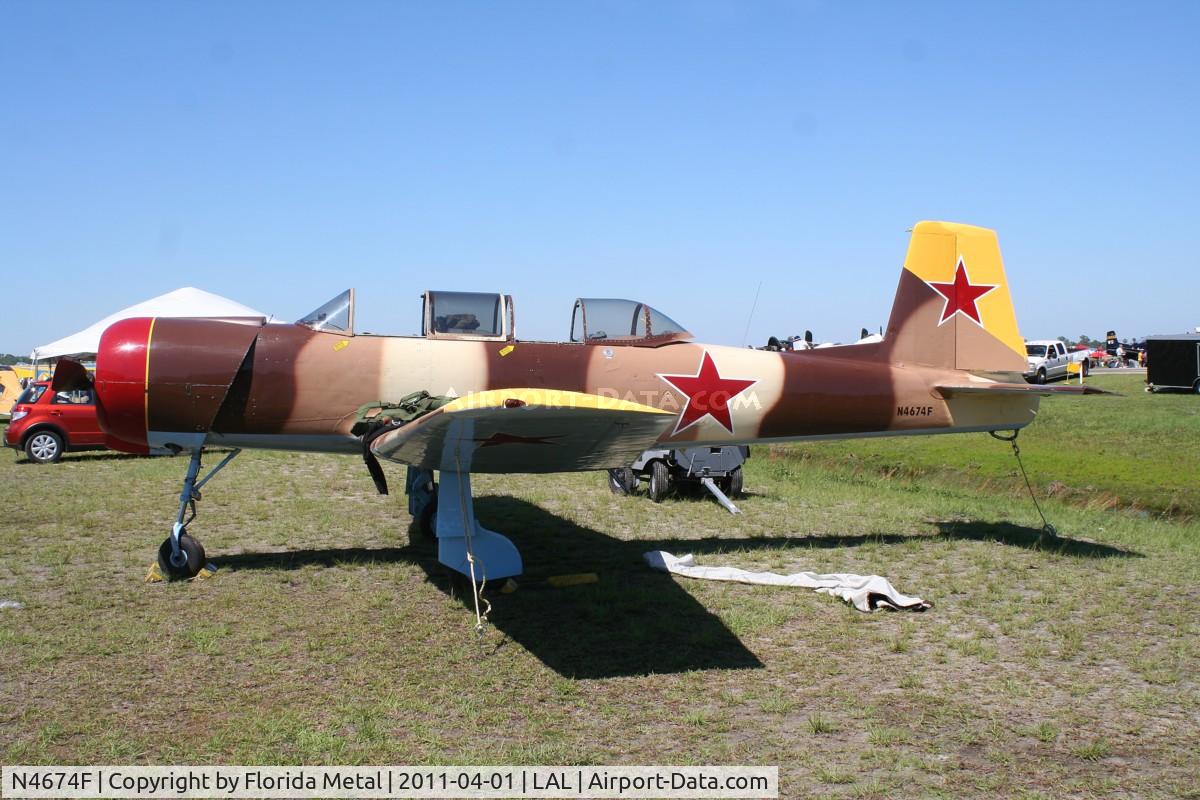 N4674F, 1972 Nanchang CJ-6A C/N 2851247, CJ-6A