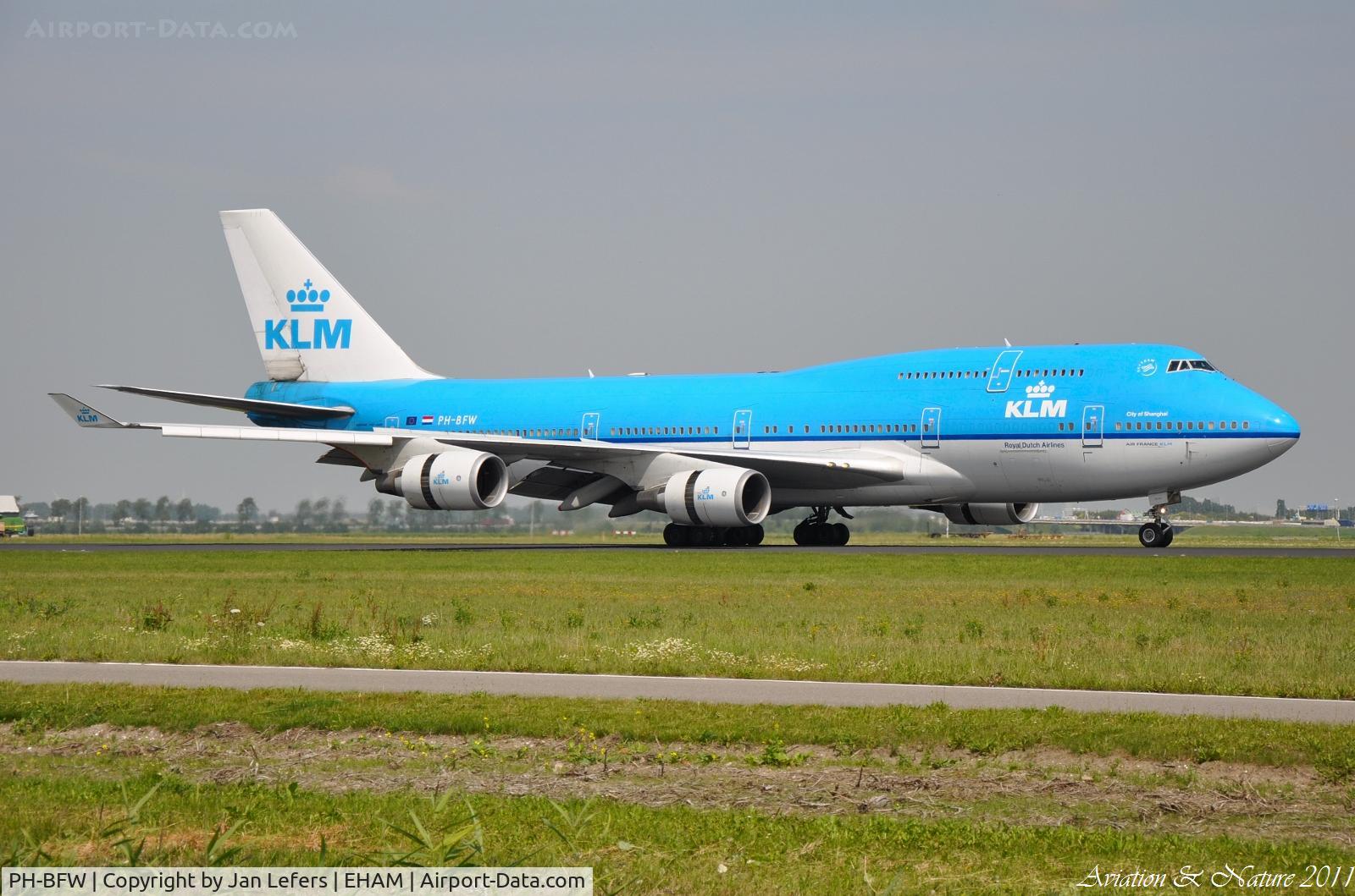 PH-BFW, 2000 Boeing 747-406BC C/N 30454, KLM Boeing