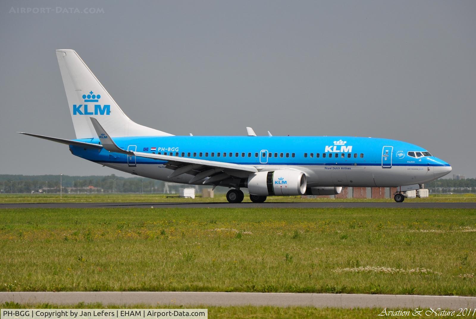 PH-BGG, 2009 Boeing 737-7K2 C/N 30367, KLM Boeing