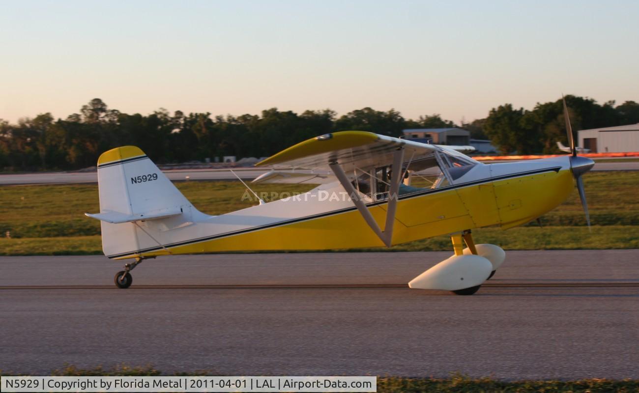 N5929, 2007 Skystar Kitfox Seies 7 C/N 1001, Kitfox Series 7