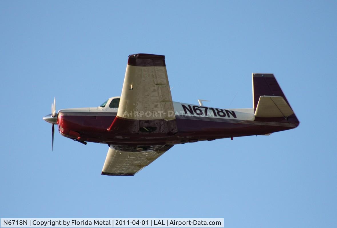 N6718N, 1968 Mooney M20F Executive C/N 680175, Mooney M20F