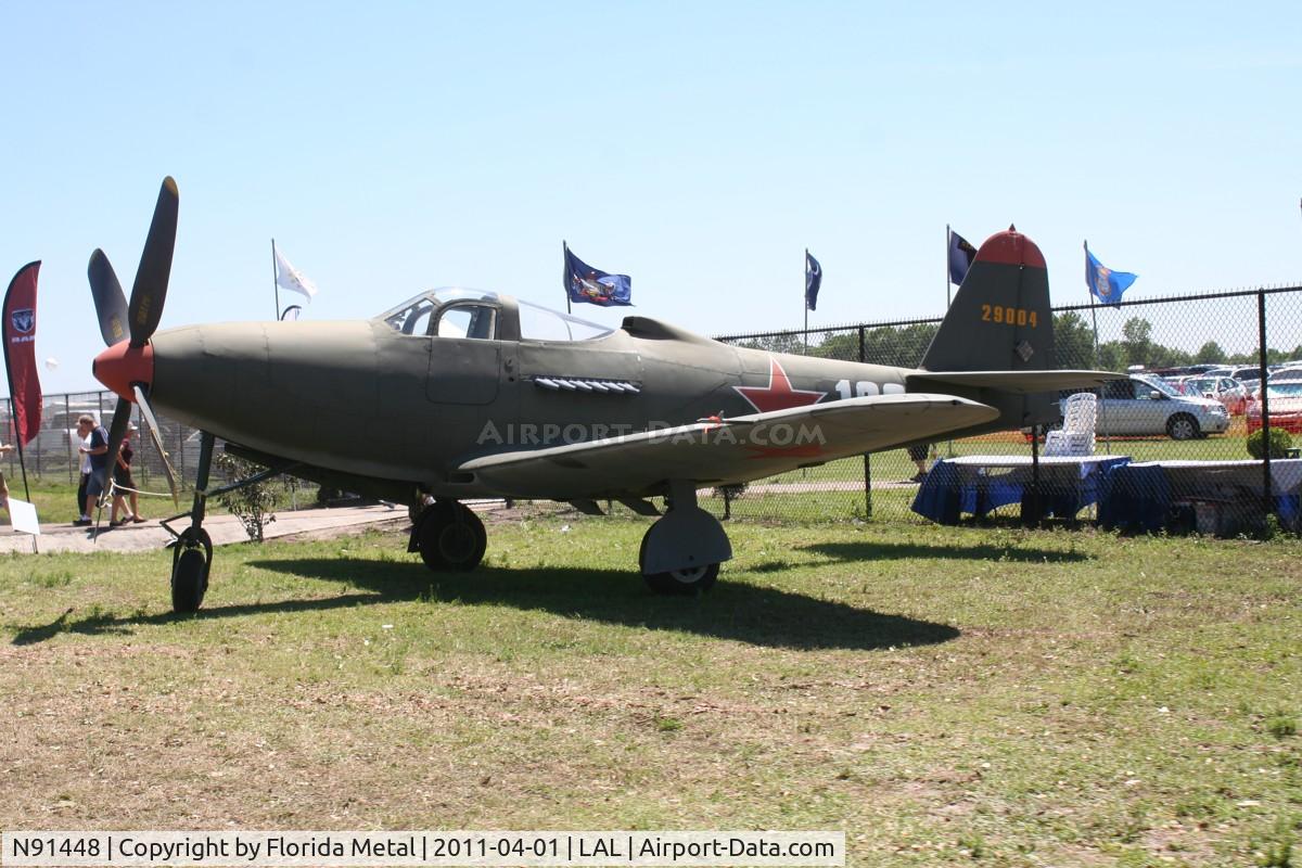 N91448, 1944 Bell P-63C Kingcobra C/N 33-766, Bell P-63
