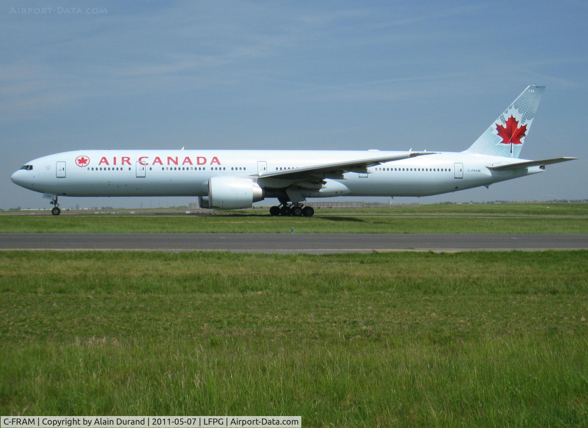 C-FRAM, 2008 Boeing 777-333/ER C/N 35250, c/n 726