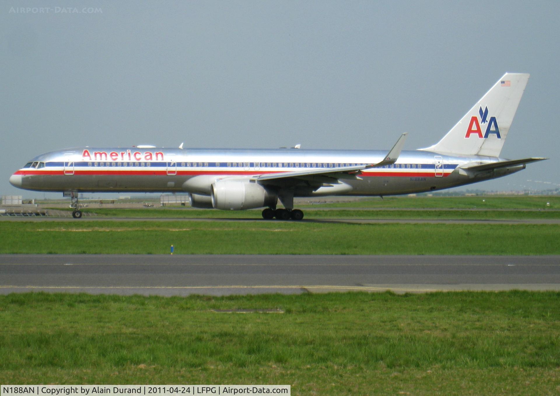 N188AN, 2001 Boeing 757-223 C/N 32382, c/n 969