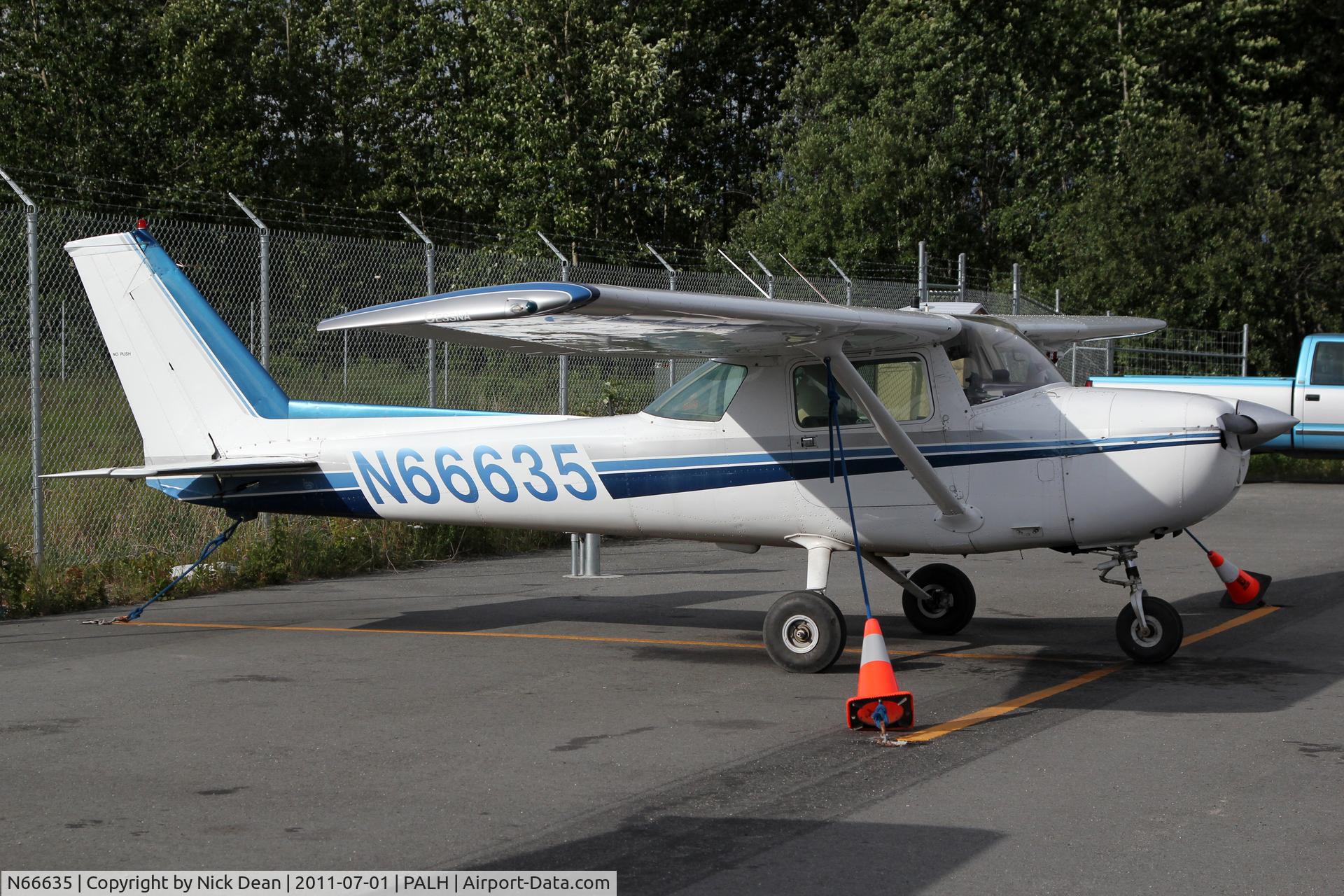 N66635, 1974 Cessna 150M C/N 15076170, PALH/LHD