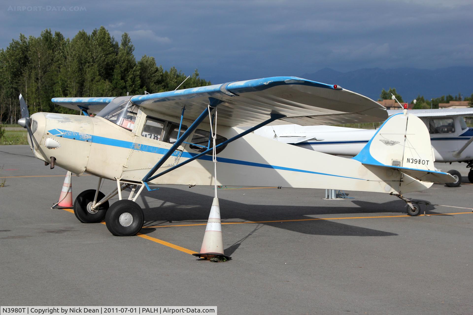 N3980T, 1978 Taylorcraft F-19 Sportsman C/N F-122, PALH/LHD