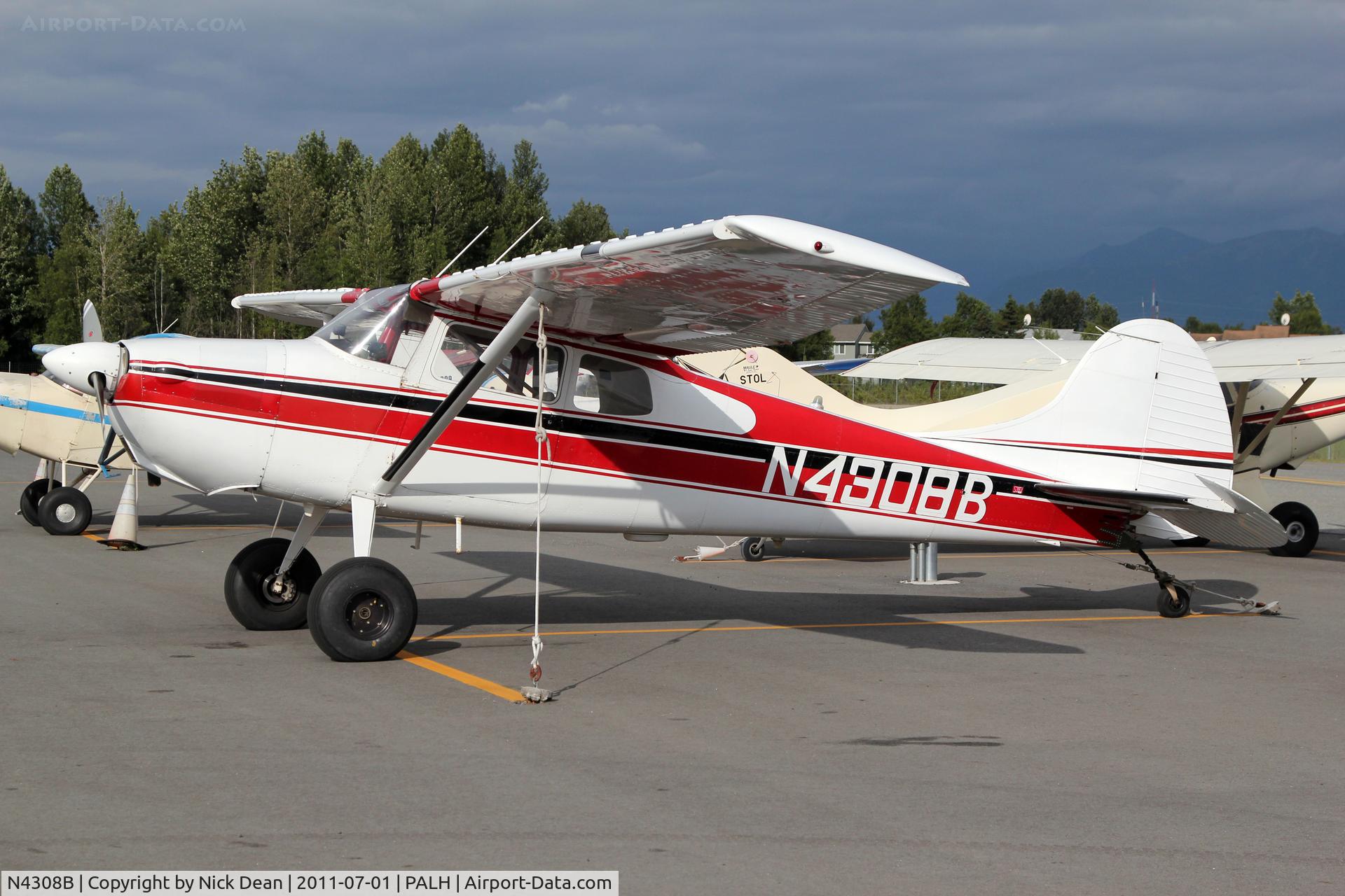 N4308B, 1955 Cessna 170B C/N 26652, PALH/LHD