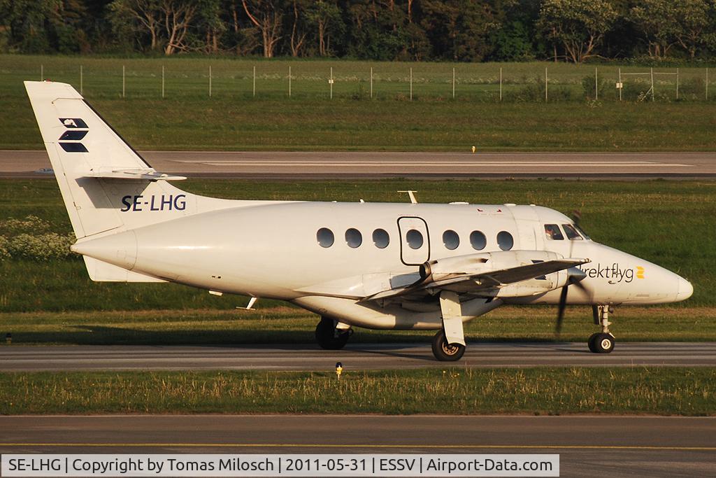SE-LHG, 1989 British Aerospace BAe-3201 Jetstream C/N 857, Direktflyg